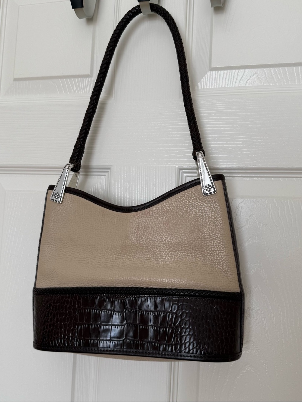 The Brighton Collection Beige and Black Women’s Shoulder Bag - Classic - Picture 6 of 9
